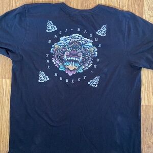 Hurley Lg Tshirt Blk Like New!